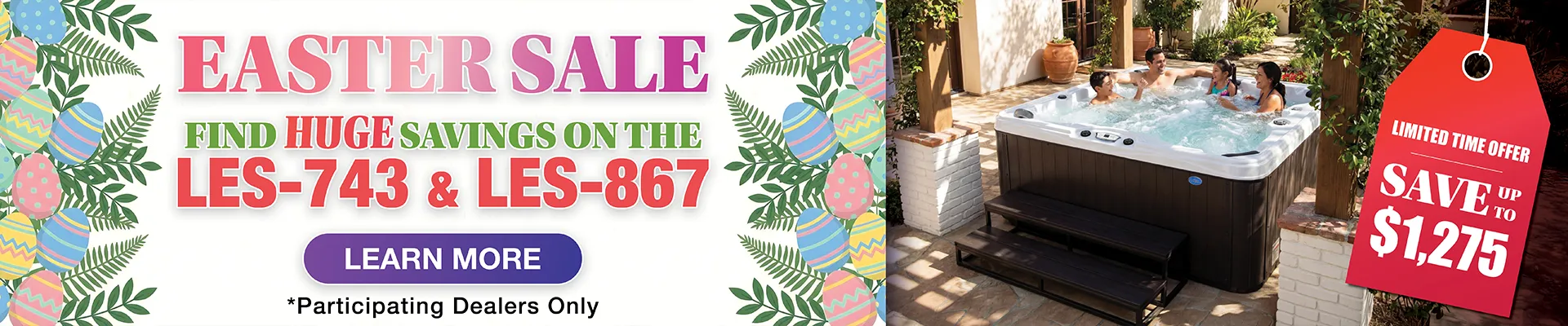 Calspas hot tub being used in a family setting - Orem